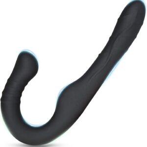 41CM Doppeldildo für Strap on Umschnalldildo – Extra Lang Doppel Dildos XXL Dildo Analhaken Buttplug Analdilos Herren,Riesen Anal Dildo Anal Butt Plug Diloschwanz Analplug für Frauen Männer