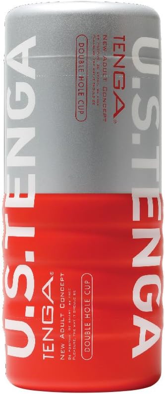 TENGA Double Hole US CUP Masturbator, 1 Piece