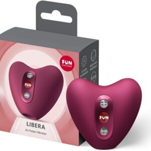 Fun Factory Libera Pressure Wave Vibrator for Women Non-Contact Clitoral Stimulation 11 Pressure Wave Programmes IPX7 Waterproof USB-C