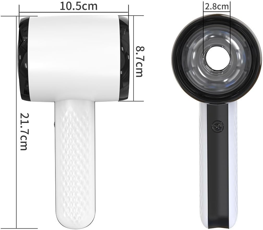 Huzoomt Electric Masturbator Cup Man Hands-Free Automatic Masturbators with 7 Modes Telescopic Function, Pocket Pussy Stroker Erotic Sex Toy for Men Pocket Pussy Masturb – Bild 6
