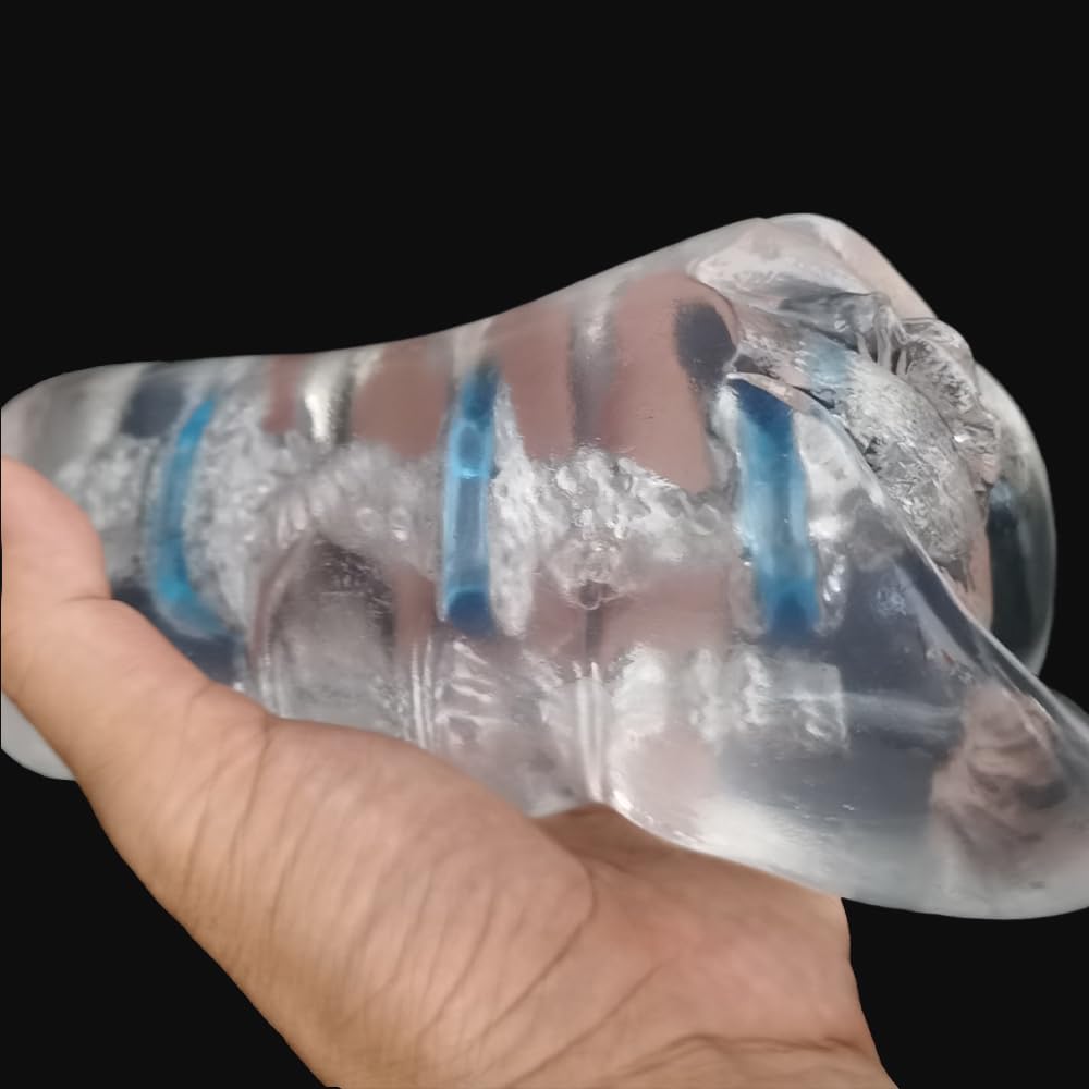 Masturbator Pocket Pussy Masturbators, Silicone Sex Toy (700 G), 2-in-1 Vaginal Masturbator, 16 cm Realistic Masturbator