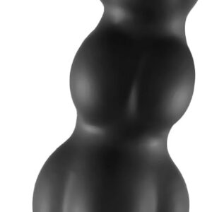 17 cm Knot Dildo, Fantasy Knot Dildo with 4 Gradual Beads, Butt Plug with Powerful Suction Cup, Sex Toy for Female G-Spot Stimulation and Male Prostate Massage (L)