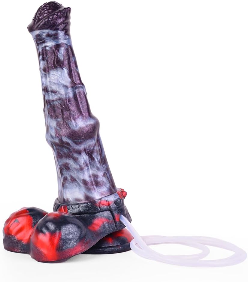 Realistic Animal Dildo XXL Giant Horse Dildo Spray Dildo with Suction Cup Silicone Dildo Ejaculation Function Silicone Plugs Sex Toy for Women Men – Bild 6