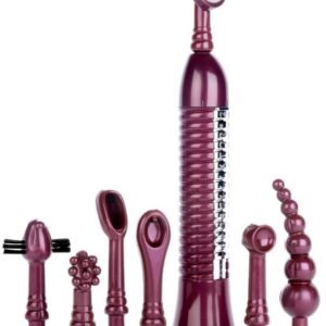 Eros Cill to 2 Top Deluxe Set, CLITORIS VIBRATOR Penis Enhancer with G-Spot Attachment)