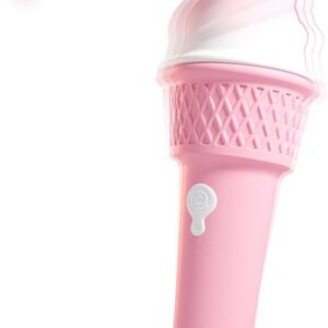 Quiet Drill with G Spot Vibrator Set 12 Vibration Modes Skin-Friendly Silicone USB Magnetic Charge for Couples or as Sex Toy for Women Pink