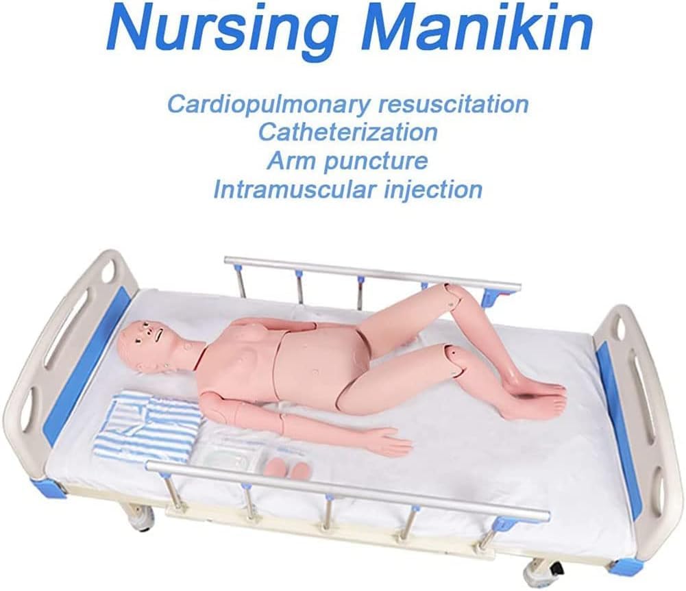 Multifunctional Nursing Training Medical Model Human Body Model Resuscitation Surgery Teaching Simulation Rubber Doll for Men and Women – Bild 4