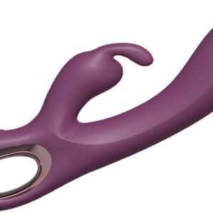 Rabbit Silicone G-Spot Vibrator Sex Toy Vibrators for Her Dildo Vibration for Women 10 Vibration Modes Women Clitoris Stimulator Waterproof Sex Toys (Purple)