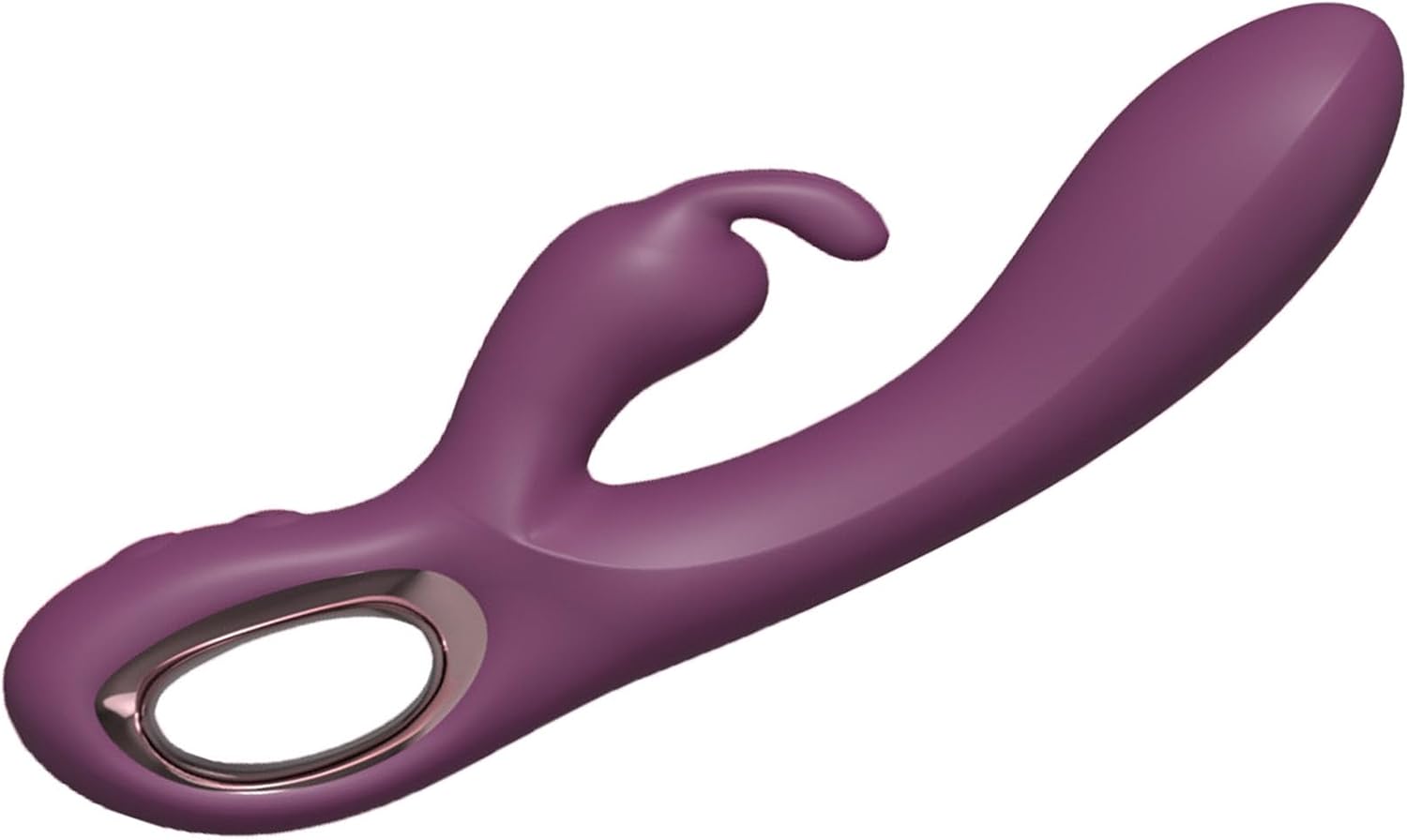 Rabbit Silicone G-Spot Vibrator Sex Toy Vibrators for Her Dildo Vibration for Women 10 Vibration Modes Women Clitoris Stimulator Waterproof Sex Toys (Purple)