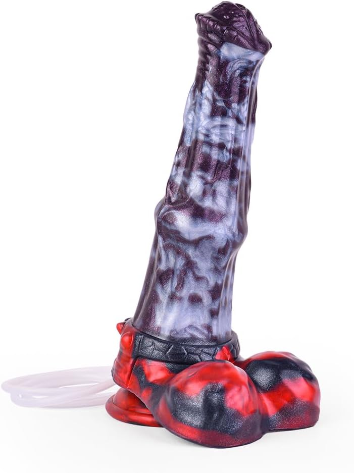 Realistic Animal Dildo XXL Giant Horse Dildo Spray Dildo with Suction Cup Silicone Dildo Ejaculation Function Silicone Plugs Sex Toy for Women Men – Bild 5