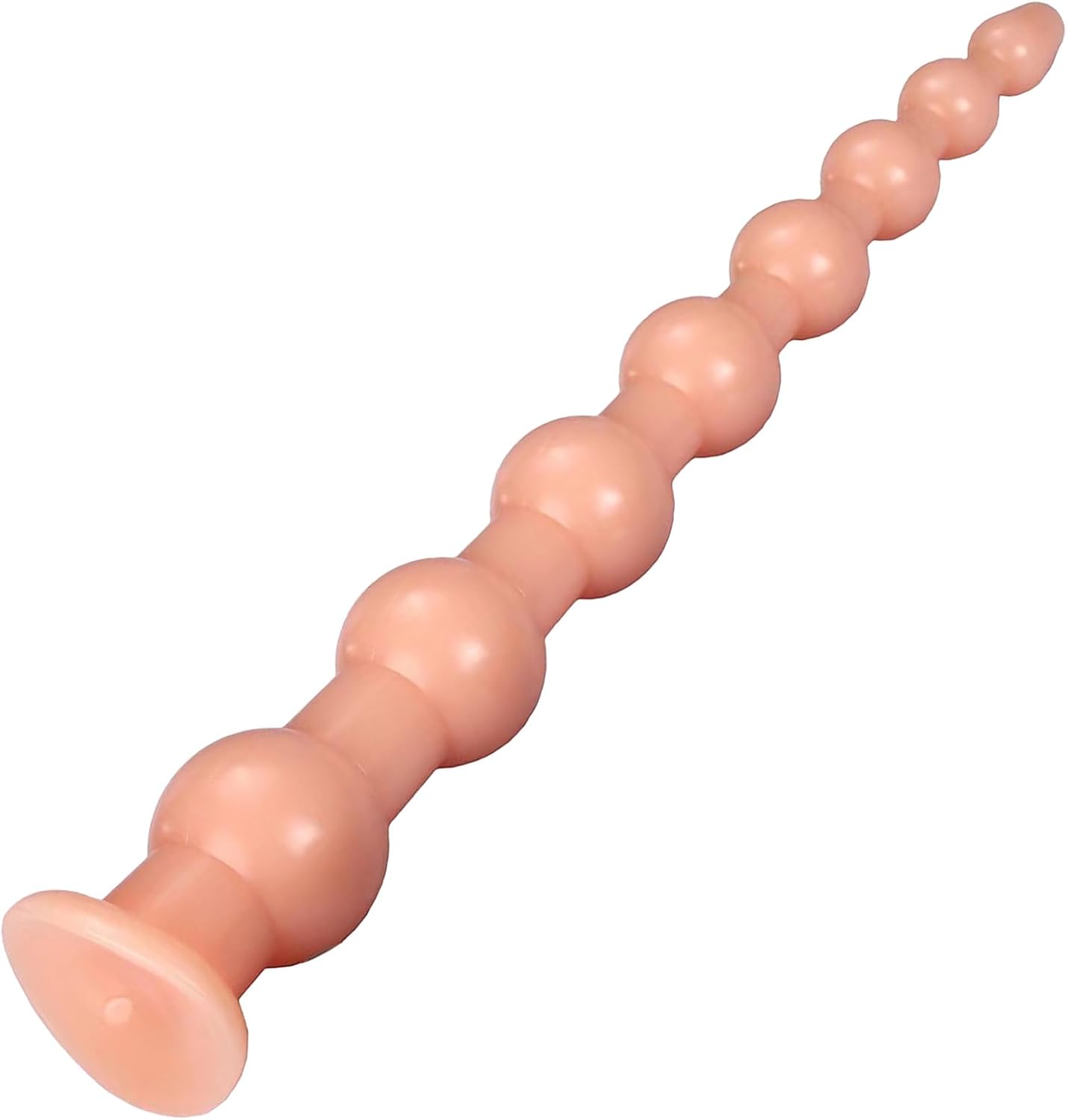 BDSMAGE 45 cm Large Plug, Giant Butt Plug, Dildo, XXL Toys, Stretcher, Bead Dilo Tail, Expander with Suction Cup, Erotic Sex Toy from 18 for Couples, Women, Men (Skin Colour) – Bild 9