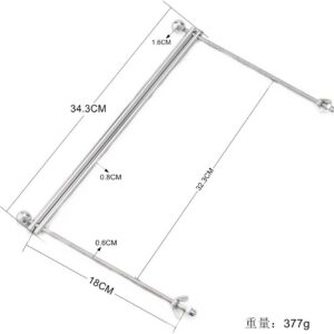 Stainless Steel Spreader Bar Chest Clamp Breast Bondage Adjustable Breast Fetish Sex Toys Spreader Bar