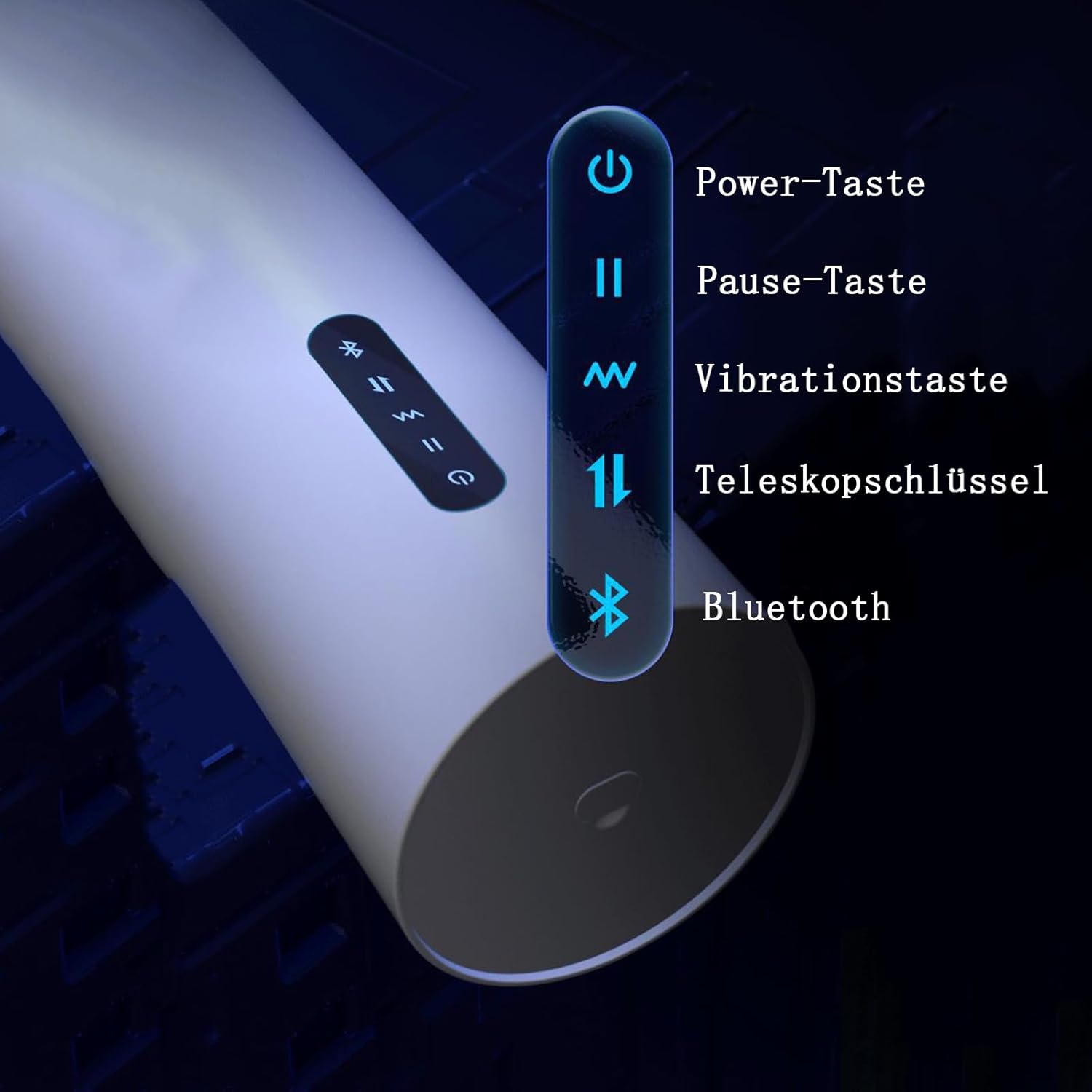Electric Masturbator Cup Masturbating Self-Retracting Sex Toy for Men Solo Bluetooth Glans Stimulator Vibration Heated Vibration Pocket Pussy Masturbators – Bild 3