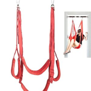 Adult Indoor Fetish Hanging Sex Swing, Male and Female Flirting Sex Toy Alternative Sex Furniture, Couples SM Bondage Hanging On The Door Love Swings