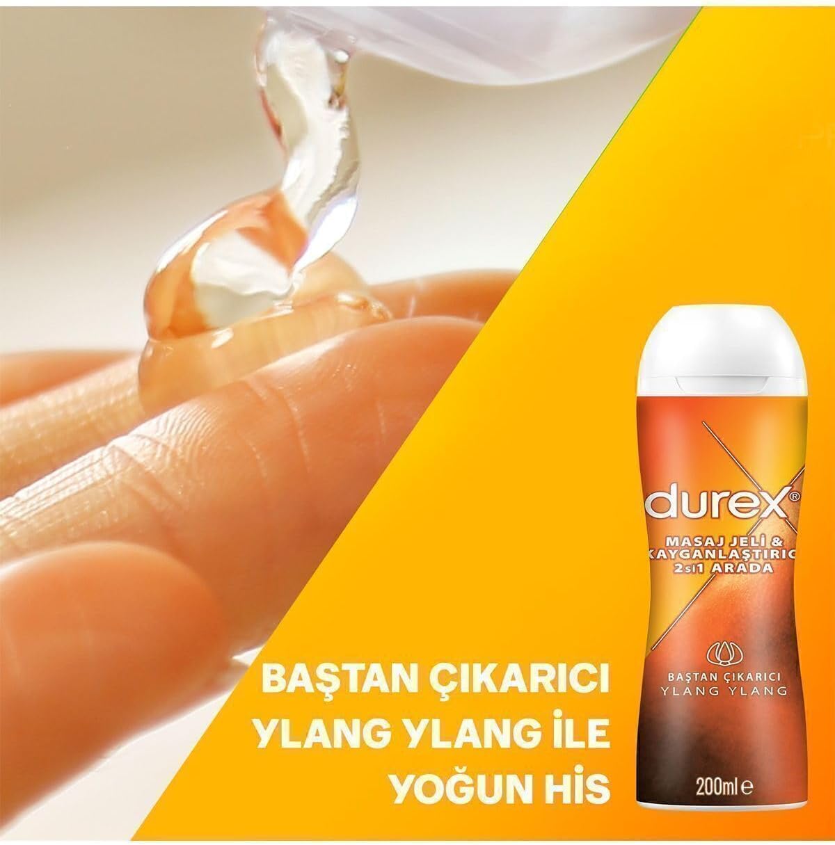 DUREX Play 2-in-1 Massage Gel with Ylang Ylang Lubricant - 200 ml | for Body Massage and Intimate Use Massage Gel – Bild 6