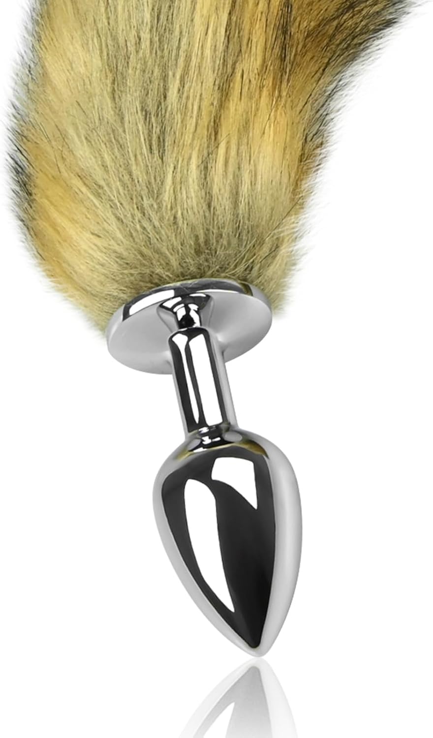 SXOVO Fox Tail Plug for Women Butt Plug Toys BDSM Fox Tail Plug for Slave Fetish Cosplay Erotic Sex Toy for Couples (M) – Bild 3
