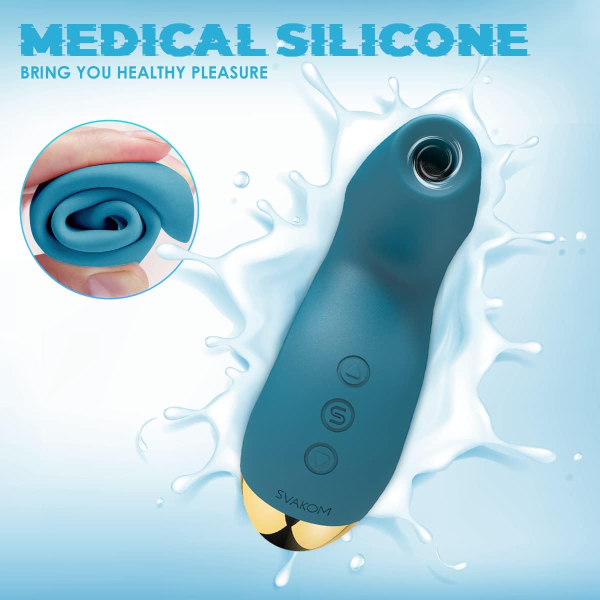 SVAKOM Vibrator Dildo, Quiet Strong Clitoris Stimulator for Her, Vibration for Women, Clitoral Suckers, Vibrator Sets, Sex Toy for Women, Couples, Waterproof Masturbator Women, Sex Toys – Bild 6