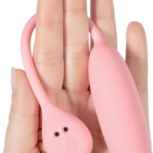 Love Balls for Women, Sex Toy for Women, Vibration for Women, Waterproof Vibro Egg, Sex Toy for Couples, Massager for the Intimate Area, Vibrator (Pink)