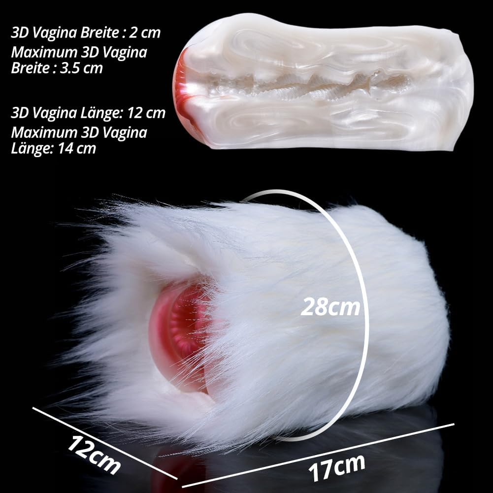 Masturbating for Man - Masturbator Sex Toy for Men Extreme, Monster Silicone Sex Toy for Men Solo, Manual Masturbator Cup Increase Pleasure – Bild 5