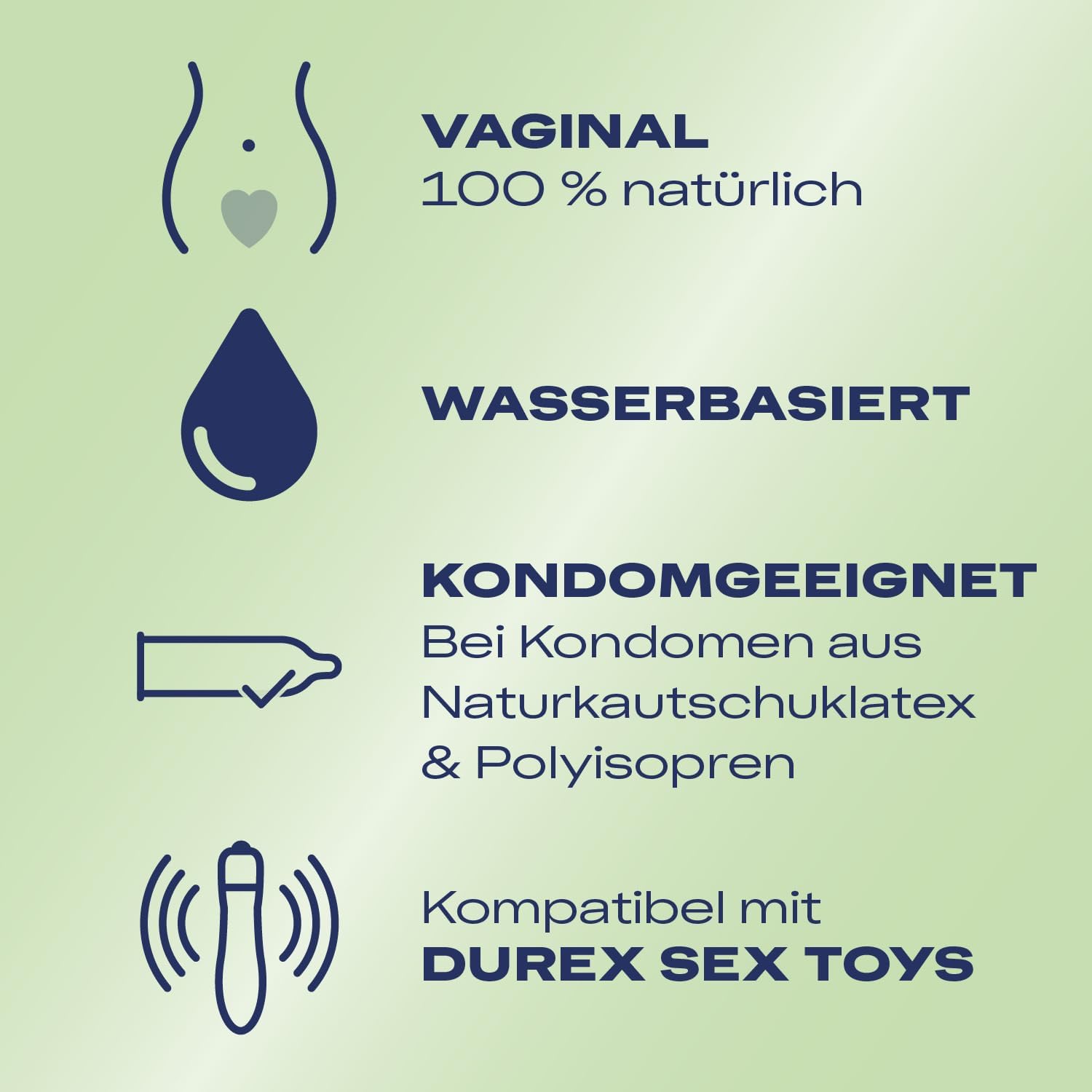 Durex Play Lubricant Versatile Mix Pack for Men and Women - (Naturals, Play Feel) Set with Water-based Lubricant for Sex & Condoms Suitable for Sex & Condoms 200 ml – Bild 2
