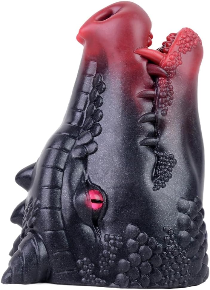 Fantasy Monster Masturbator Liquid Silicone Animal Ox Mastrubrator Cup Pocket Pussy with 3D Vagina Tunnel Masturbation SM Erotic Fetish Sex Toy for Men Solo – Bild 3