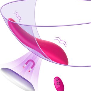 Butterfly Vibrator with Remote Controlled for Her Clitoris Vagina with 10 Vibration Modes Portable Mini Slip Vibrators Sex Toy Quiet Strong Stimulator with Magnetic Clip Sex Toy for Women