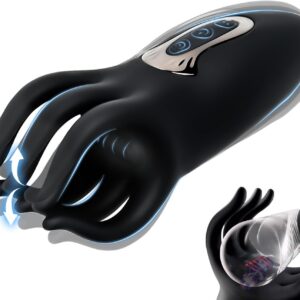 Masturbating for Men Electric Masturbator Vibrator Glans Stimulation Glans Vibrator 10 Vibrations Sex Toy for Men Trainer Masturbator Vibrator Sets for Men
