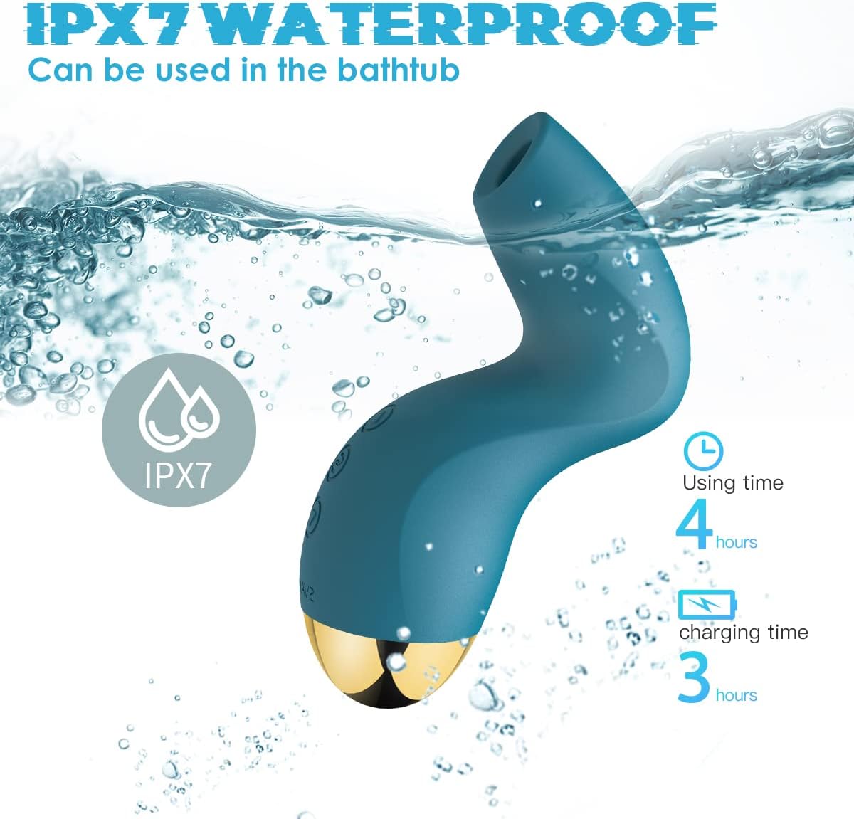 SVAKOM Vibrator Dildo, Quiet Strong Clitoris Stimulator for Her, Vibration for Women, Clitoral Suckers, Vibrator Sets, Sex Toy for Women, Couples, Waterproof Masturbator Women, Sex Toys – Bild 7