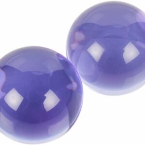 Glassvibrations Love Balls Purple Pack of 2