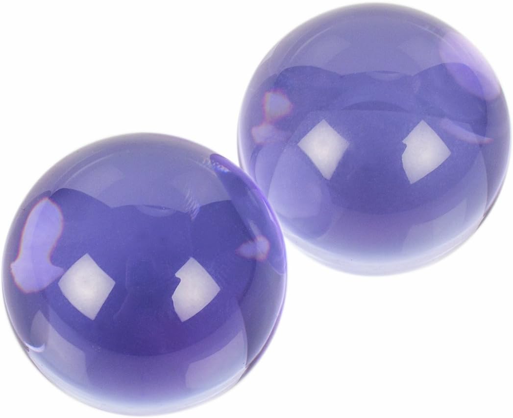 Glassvibrations Love Balls Purple Pack of 2