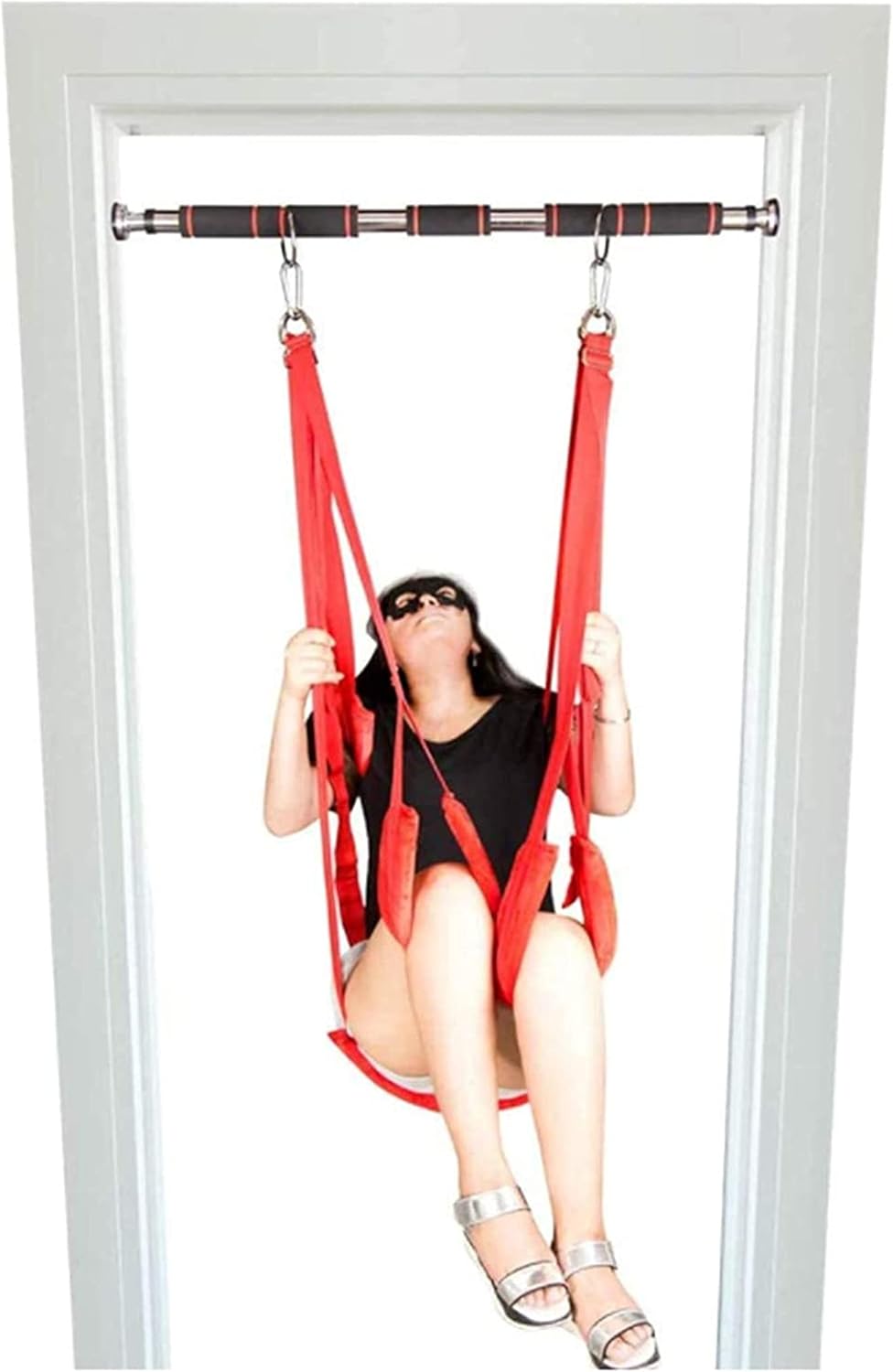 Adult Indoor Fetish Hanging Sex Swing, Male and Female Flirting Sex Toy Alternative Sex Furniture, Couples SM Bondage Hanging On The Door Love Swings – Bild 2