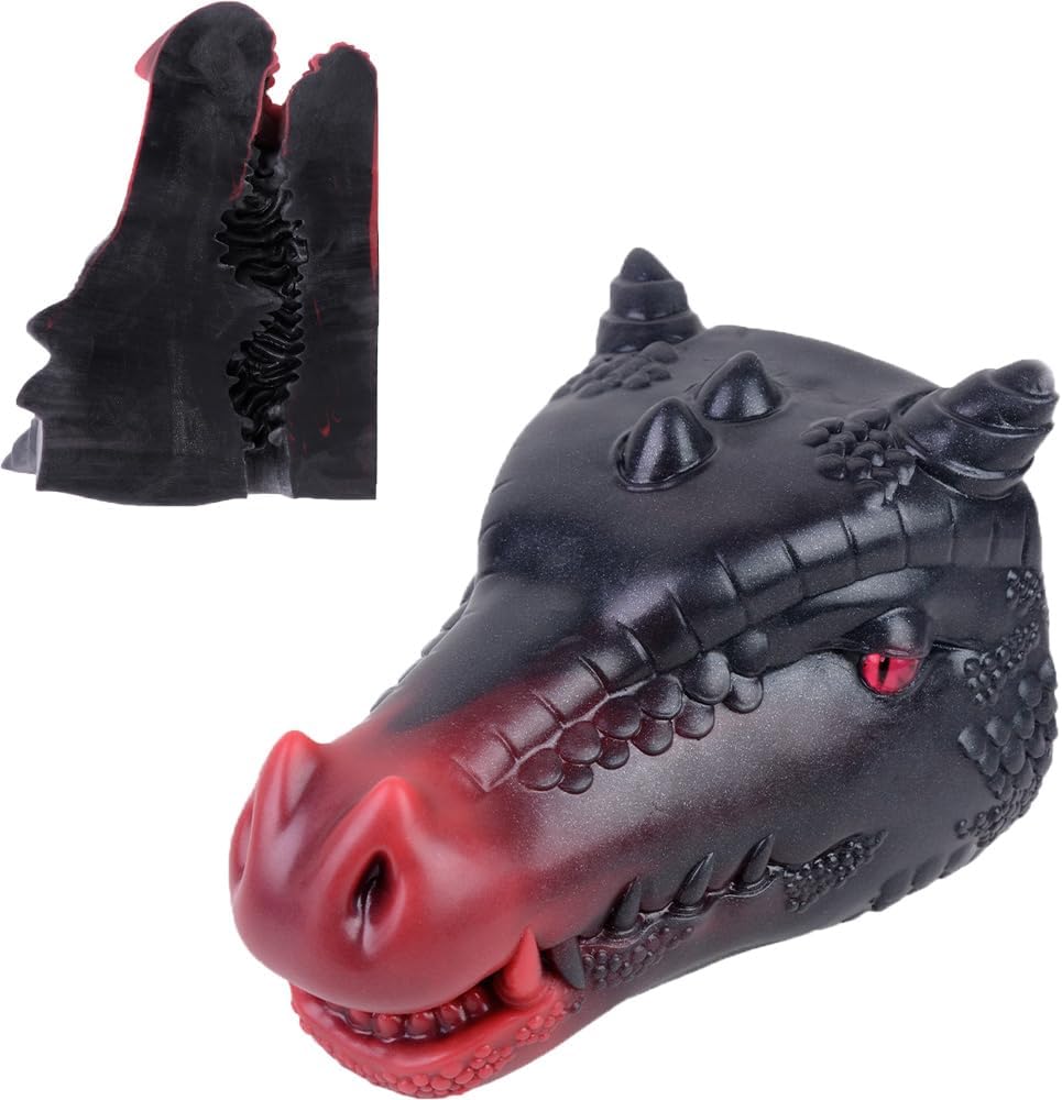 Fantasy Monster Masturbator Liquid Silicone Animal Ox Mastrubrator Cup Pocket Pussy with 3D Vagina Tunnel Masturbation SM Erotic Fetish Sex Toy for Men Solo