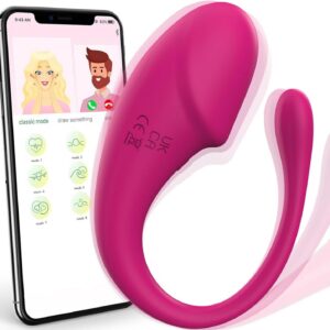 Vibrating Eggs for Women Vibrator for Her Clitoris and G-Spot with Shock Function Wireless Sex Toy for Couples App Vibrator with 9 Modes Erotic Sex Toy Bullet Vibrators