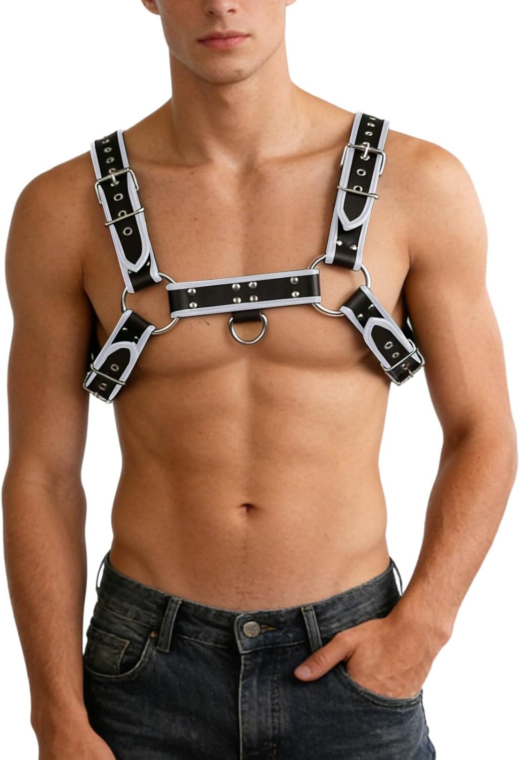 Tanga Herren Herrenkorsett im Bondage-Stil für eng anliegende Bühnenauftritte verführerische Auftritte herrenunterwäsche zum valentinstag