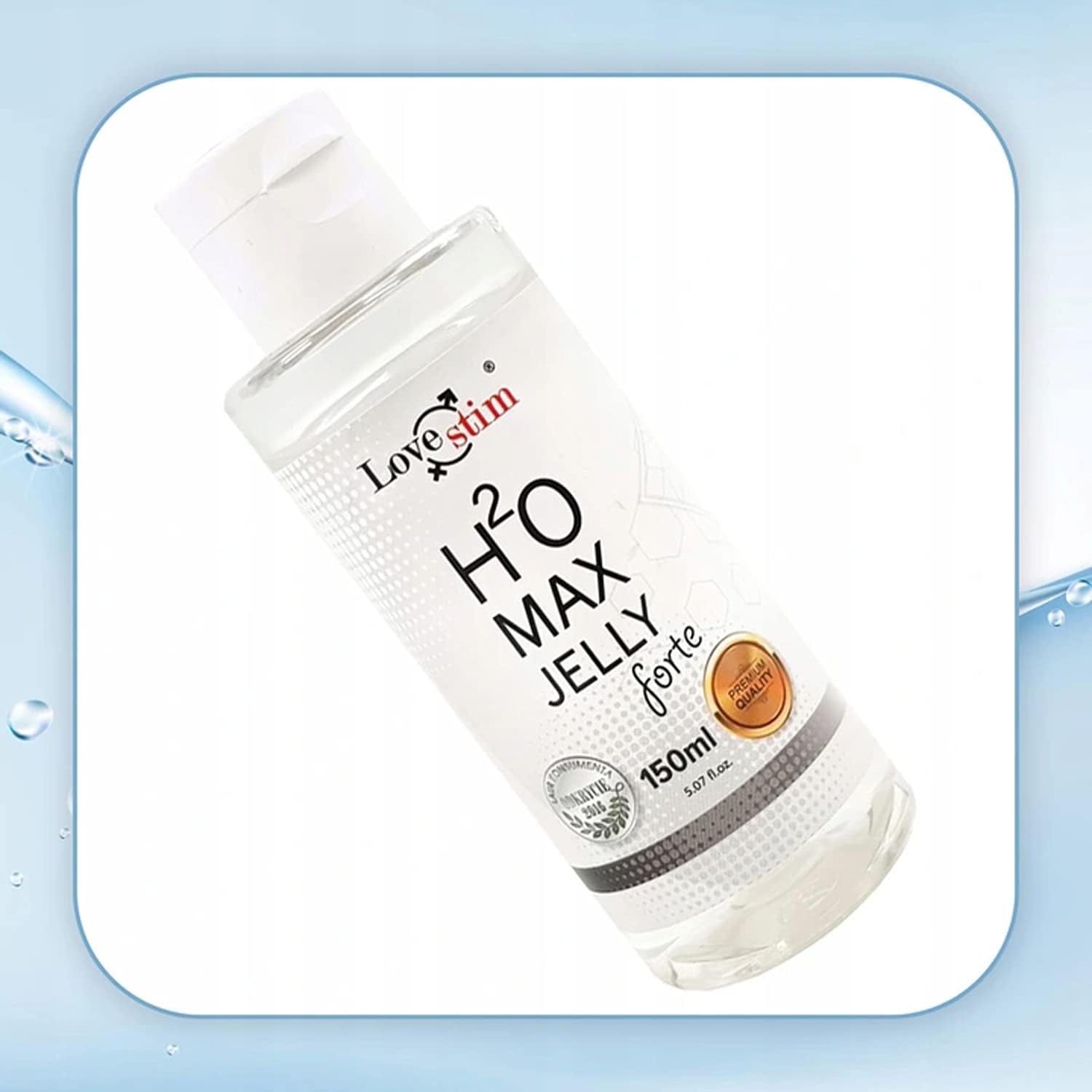 H2O Gel - Water-Based Lubricant - Intercourse Anesthetic - Lubricant Sex Water Based - Lubricant - Lubricant for Sex Toys - 150 ml – Bild 2