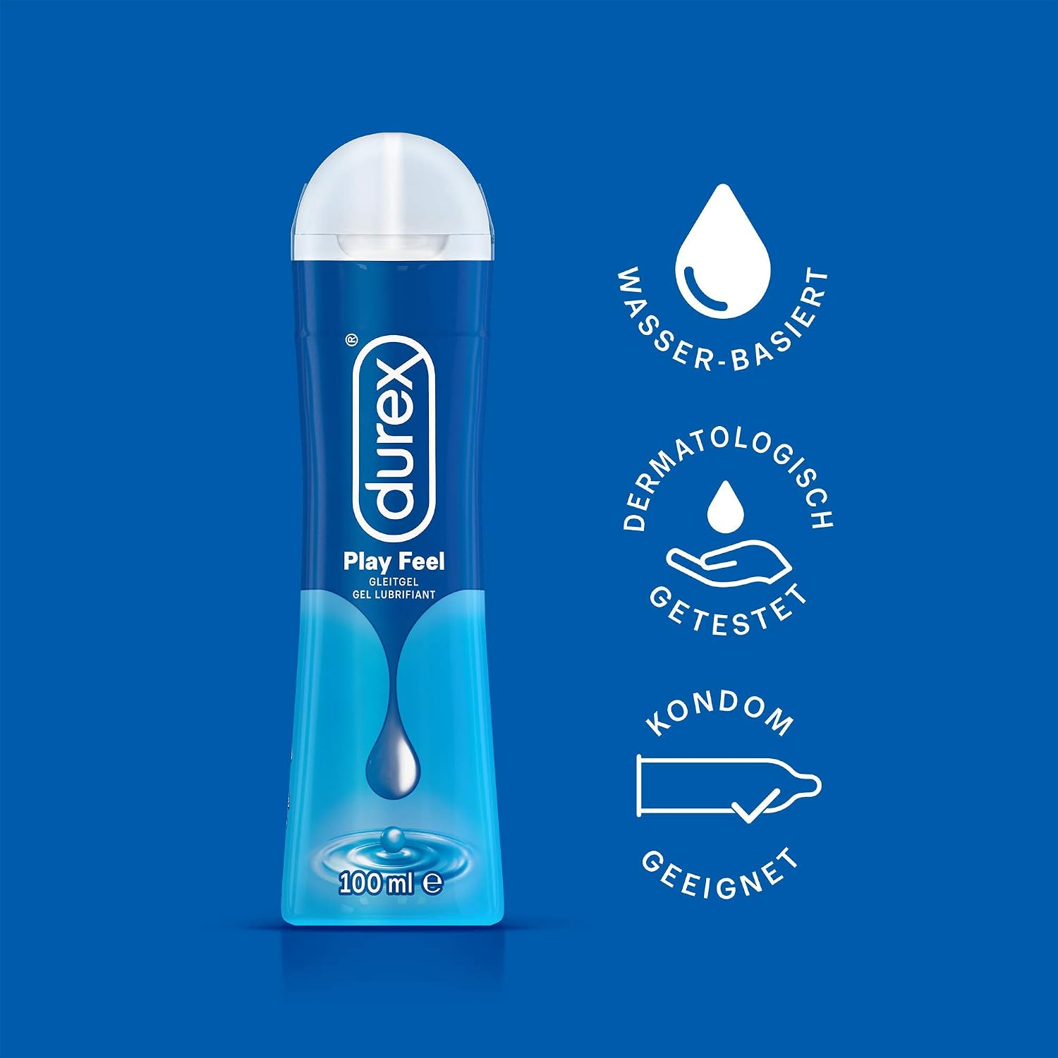 Durex Play Lubricant Versatile Mix Pack for Women and Men - (2-in-1 Massage Gel with Aloe Vera Extracts, Naturals, Play Feel) Set with Water-Based Lubricant for Sex & Condoms Suitable for Sex & Condoms 400 ml – Bild 7