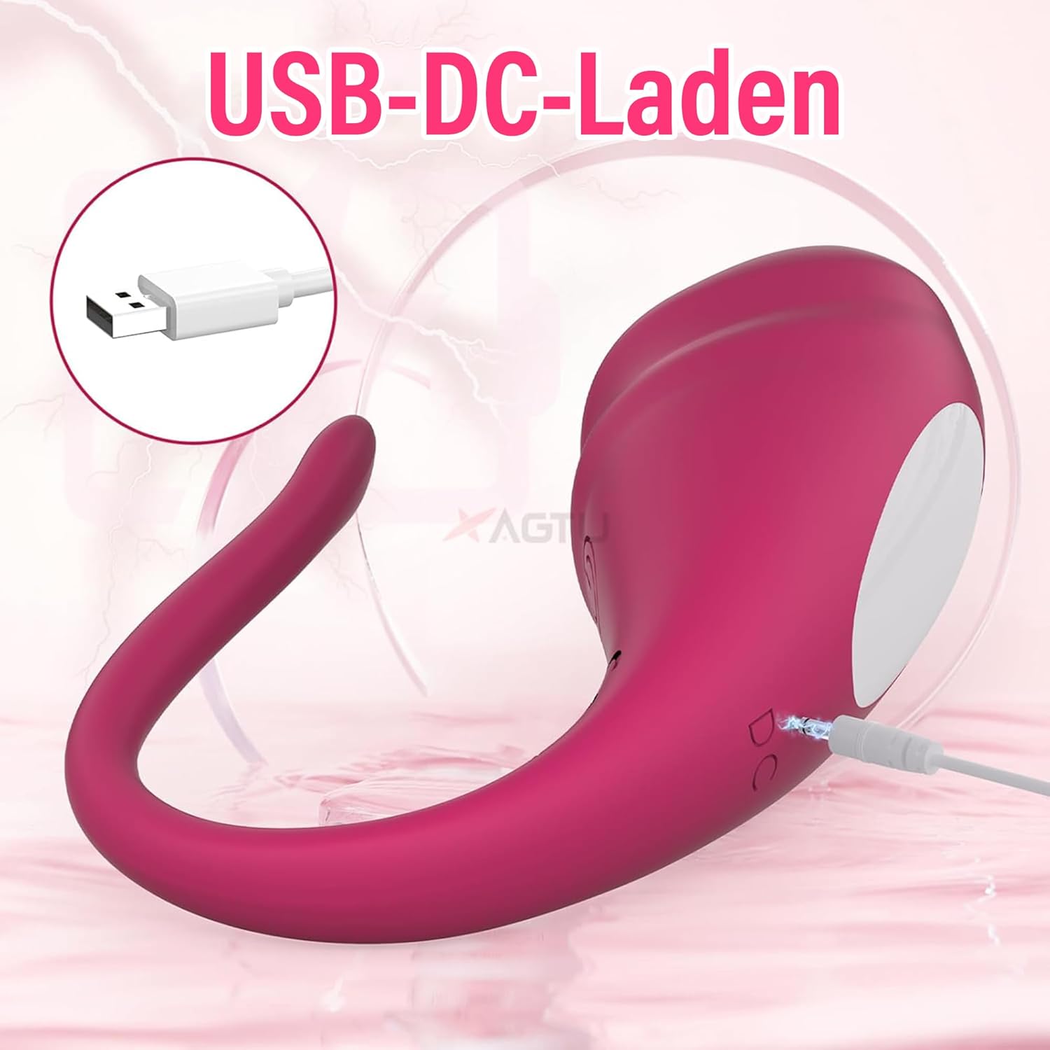 Vibrating Eggs for Women Vibrator for Her Clitoris and G-Spot with Shock Function Wireless Sex Toy for Couples App Vibrator with 9 Modes Erotic Sex Toy Bullet Vibrators – Bild 6