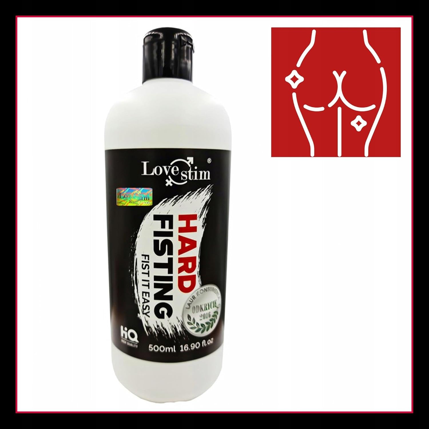 Hard Fisting Gel - Water-Based Lubricant for Intercourse and Sex Toys - Anesthetic - Lubricant Sex Water Based - 500 ml – Bild 6