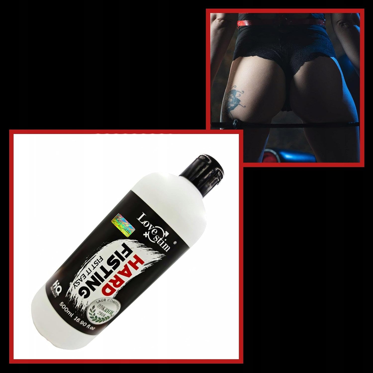 Hard Fisting Gel - Water-Based Lubricant for Intercourse and Sex Toys - Anesthetic - Lubricant Sex Water Based - 500 ml – Bild 4