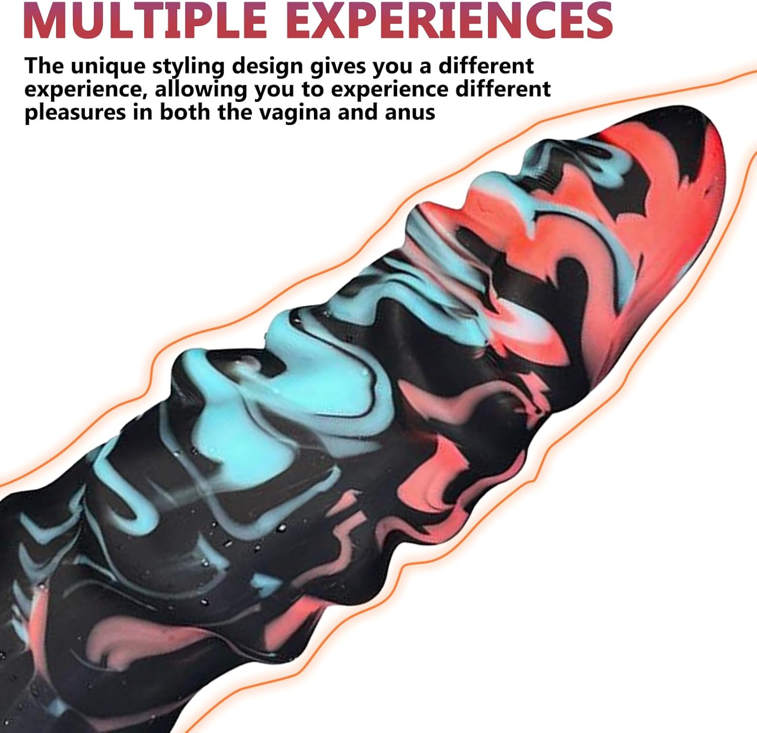 Butt Plug Fantasy Knot Plug for Women Men - Giant Dildo Dildo Plug Balls Toys, Dildos Butt Plug Butt Shower SM Sex Toy for Couples Extreme Sex – Bild 5
