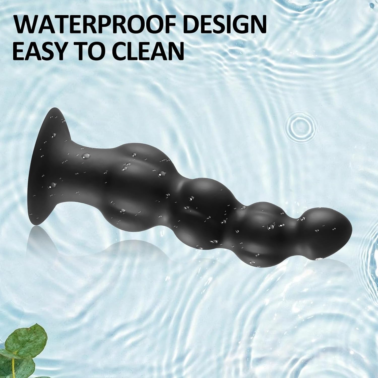 17 cm Knot Dildo, Fantasy Knot Dildo with 4 Gradual Beads, Butt Plug with Powerful Suction Cup, Sex Toy for Female G-Spot Stimulation and Male Prostate Massage (L) – Bild 5