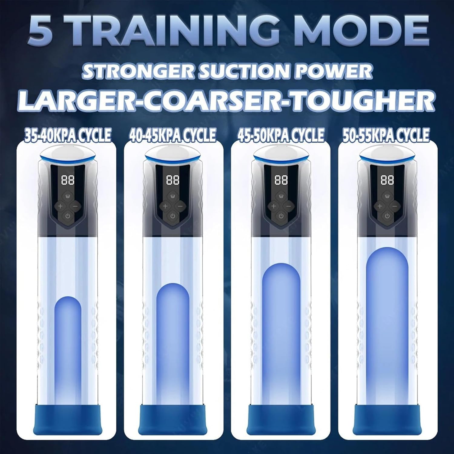 Electric Aeroplane Cup for Men, Vacuum Vacuum Trainer, Vibrating Male Spa Charging Trainer, Sex Toy Masturbator for Men – Bild 3
