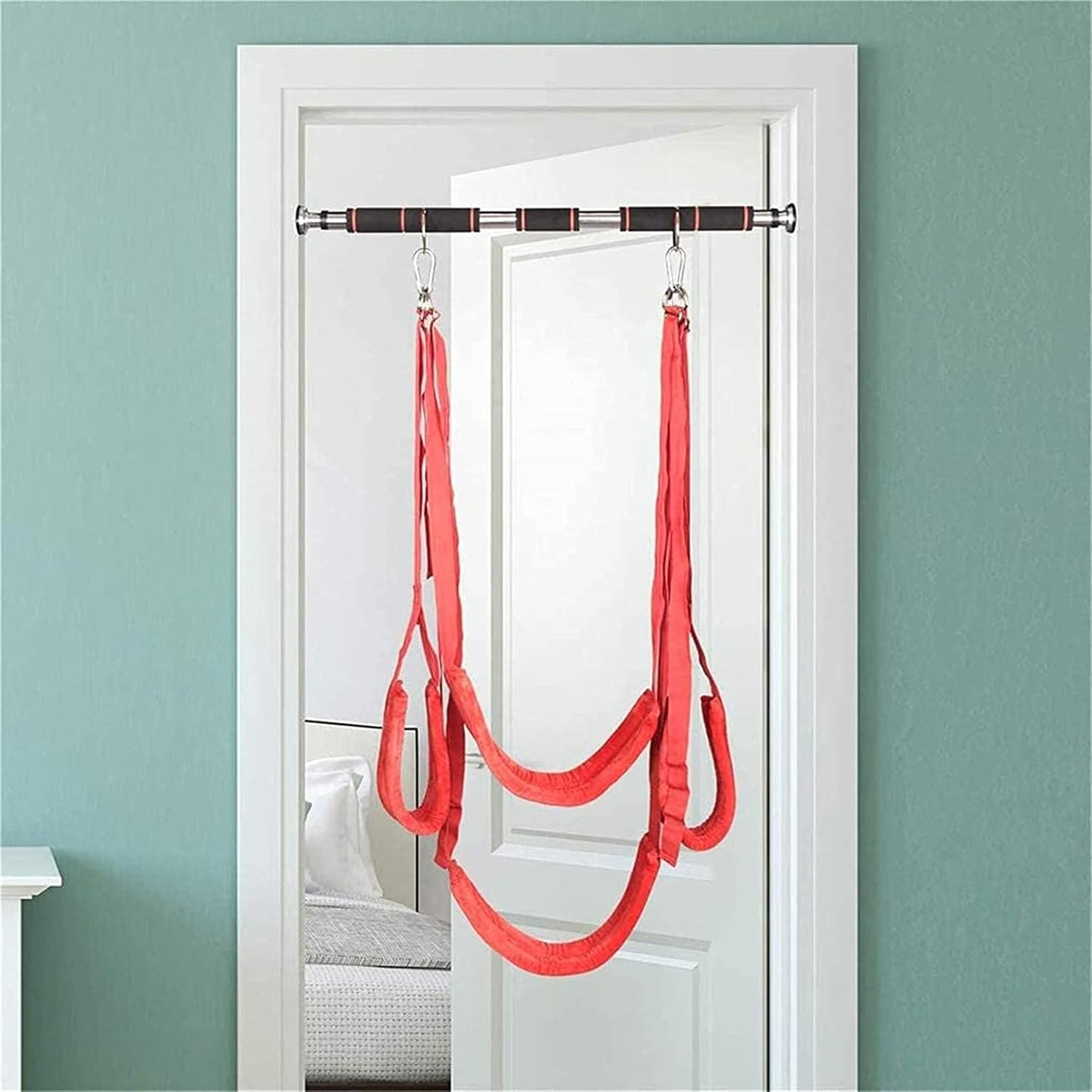 Adult Indoor Fetish Hanging Sex Swing, Male and Female Flirting Sex Toy Alternative Sex Furniture, Couples SM Bondage Hanging On The Door Love Swings – Bild 4