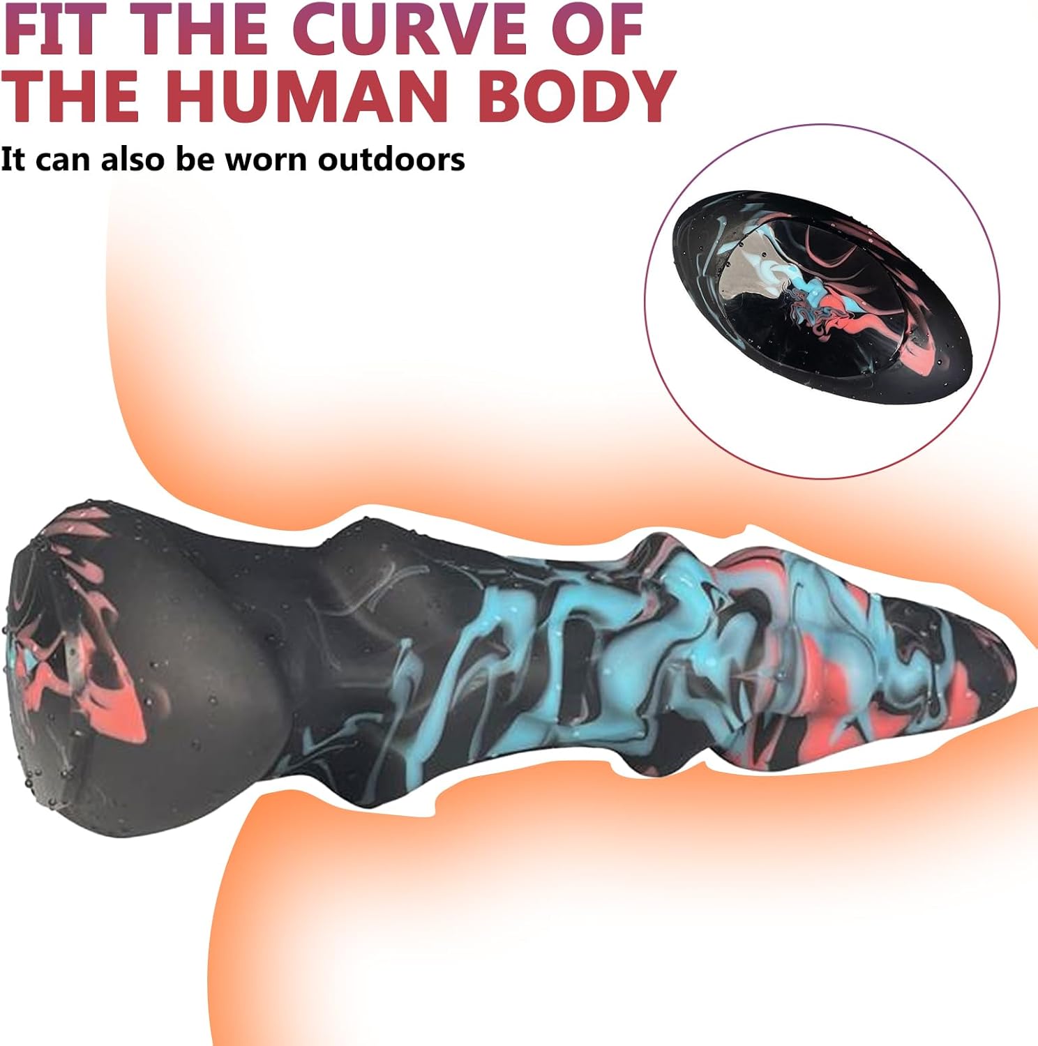 Butt Plug Fantasy Knot Plug for Women Men - Giant Dildo Dildo Plug Balls Toys, Dildos Butt Plug Butt Shower SM Sex Toy for Couples Extreme Sex – Bild 6