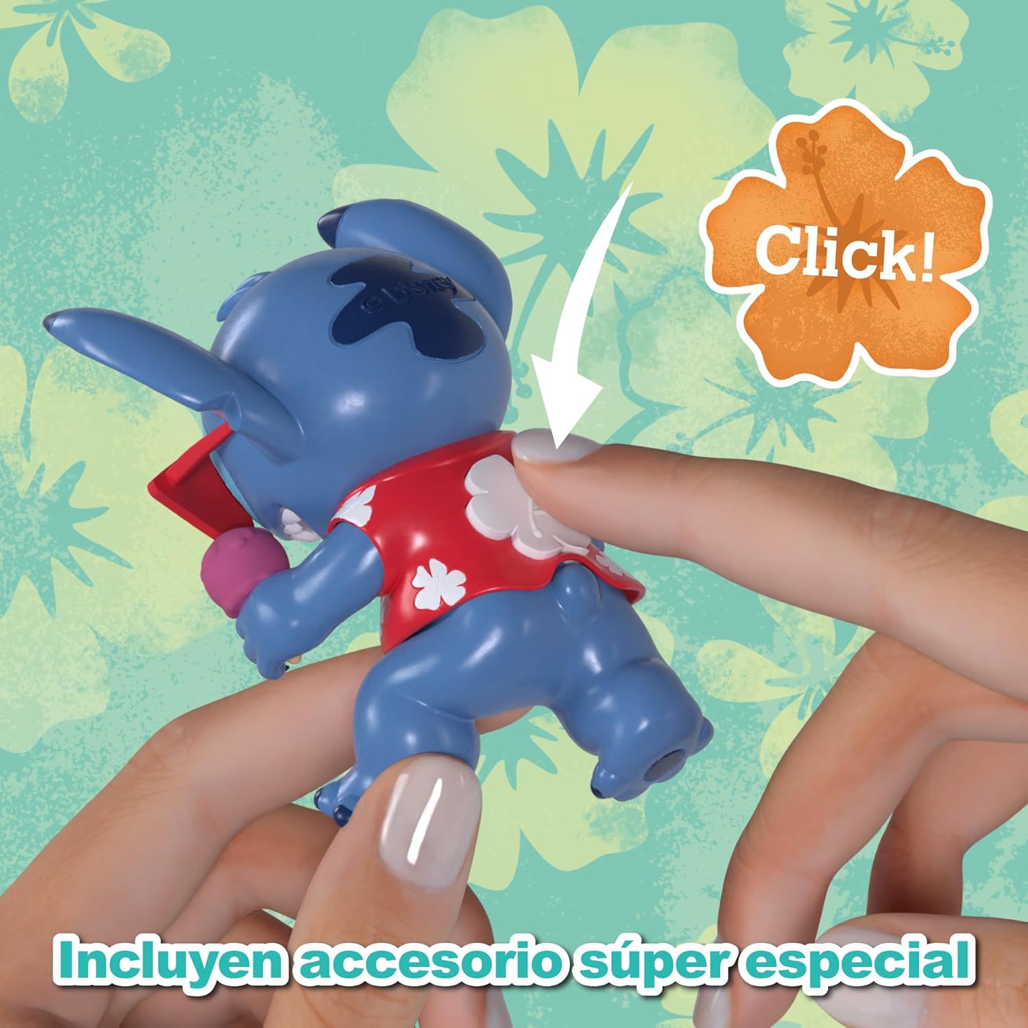 Disney Stitch Fidget Figures - Lilo & Stitch Figures - 1 Set Includes 1 Special Accessory, Collect Your Favorite Dolls, 5+ Years, Famous (TTC46100) – Bild 6