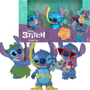 Disney Stitch Fidget Figures – Lilo & Stitch Figures – 1 Set Includes 1 Special Accessory, Collect Your Favorite Dolls, 5+ Years, Famous (TTC46100)