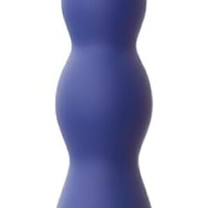 Analkugeln Analvibrator, 14.3 CM Analkette mit 5 Anal Beads & 10 Vibrationsmodi, Prostata Stimulation Männer, Analperlen Anal Dildo, Analvibratoren für Mann Frau Paare, Dunkelblau
