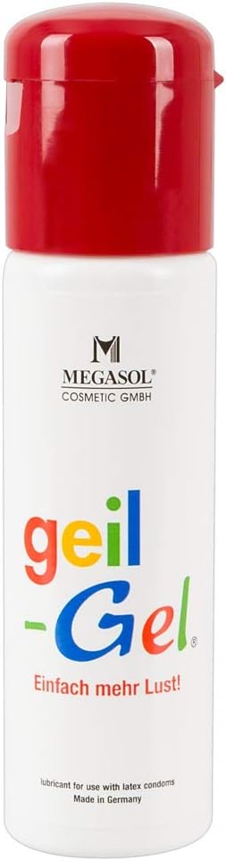 ORION Geilgel Silicone Lubricant Gel 2 x 100 ml - Long-Lasting Gel for Sex and Erotic, Smooth, Ideal for Intercourse, Skin-Friendly, Latex Condom Compatible, No Preservatives, Silicone Base