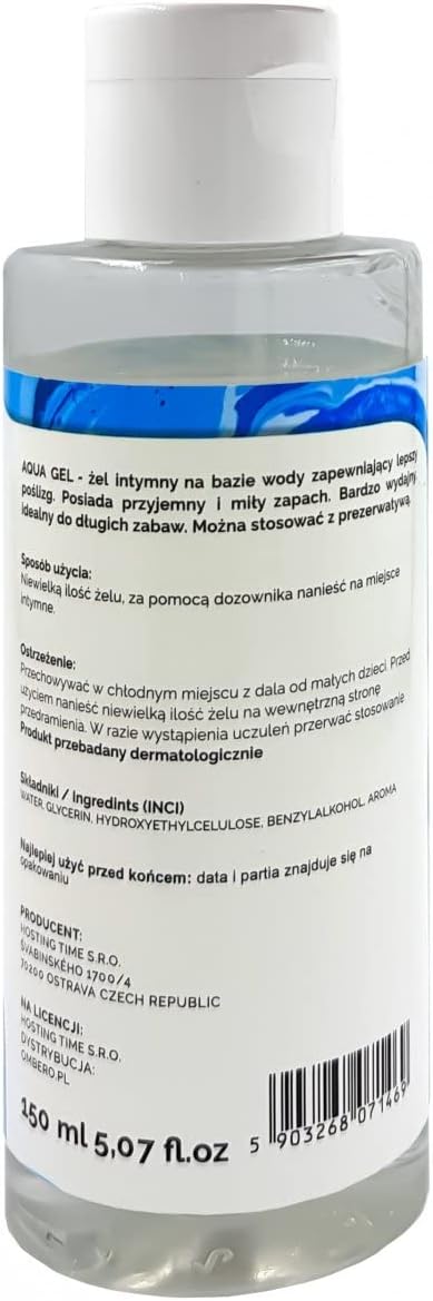 Aqua Gel - Water-based Lubricant - Intercourse Anesthetic - Lubricant Sex Water Based - Lubricant - Lubricant for Sex Toys - 150 ml – Bild 2