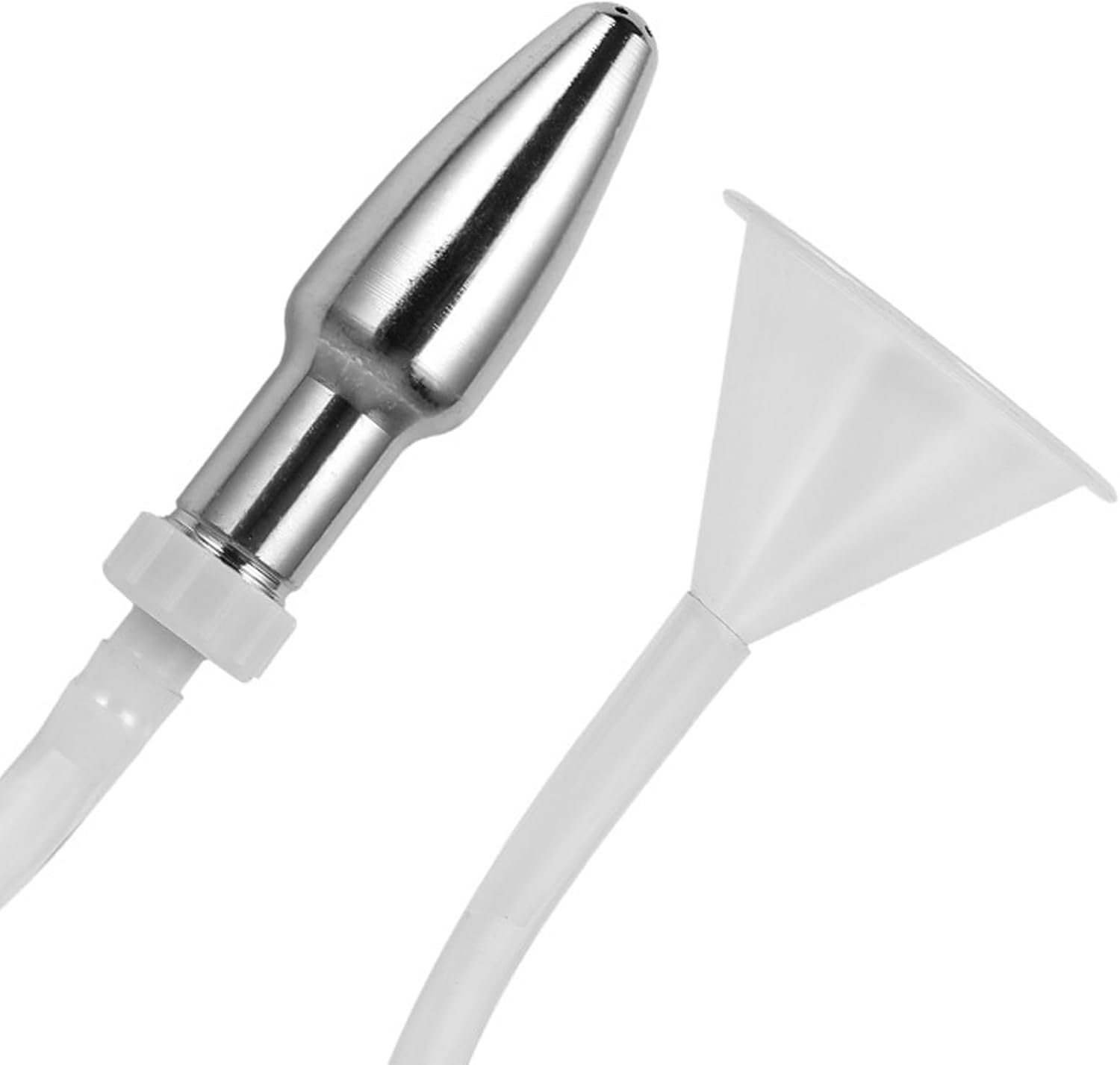AMZII 2-in-1 Butt Shower Plug, 7-Hole Enema Butt Plug with 500 mm Shower Hose + Funnel Enema Syringe, Shower for Intercourse, Plug for Women Men, Enema Dildo – Bild 8
