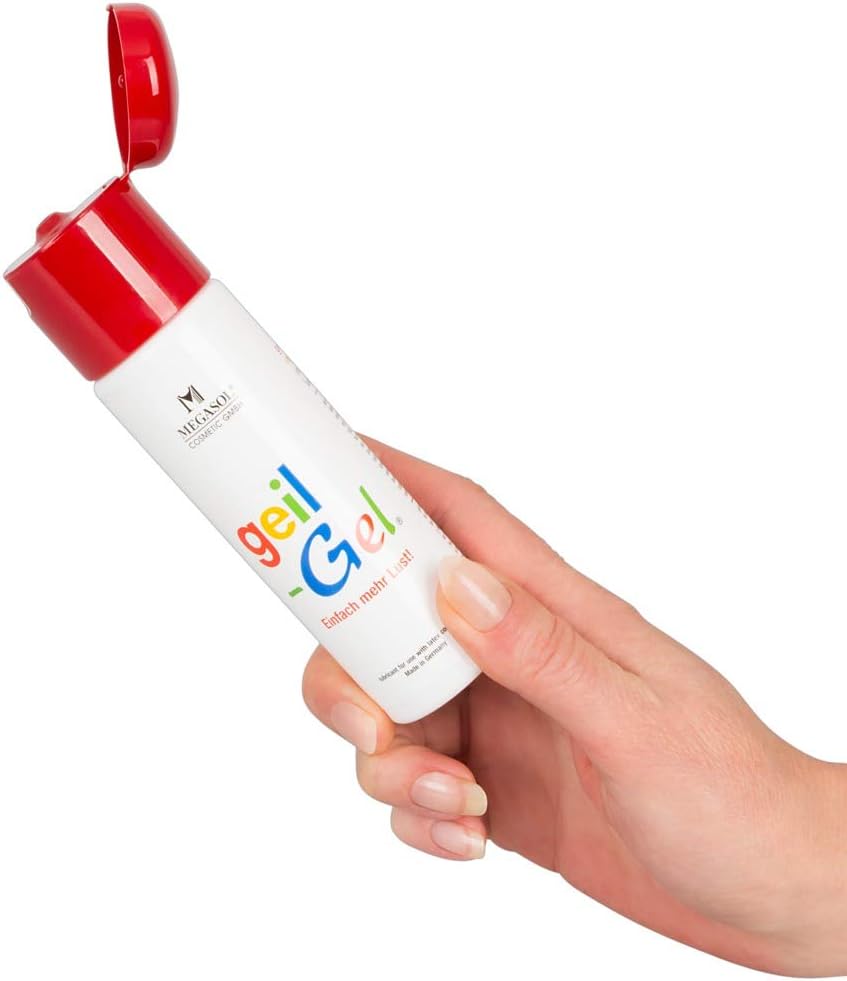 ORION Geilgel Silicone Lubricant Gel 2 x 100 ml - Long-Lasting Gel for Sex and Erotic, Smooth, Ideal for Intercourse, Skin-Friendly, Latex Condom Compatible, No Preservatives, Silicone Base – Bild 4
